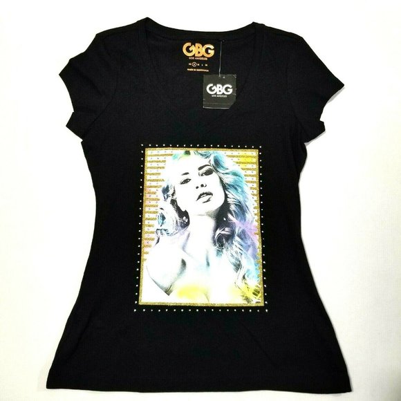 Guess G by Guess Women's‎ Top Graphic Print - Picture 1 of 5